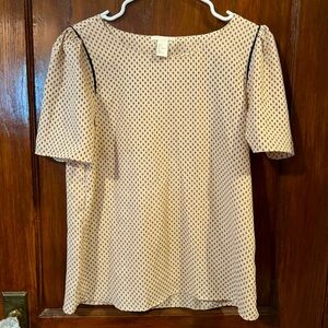 Cream blouse from H&M.